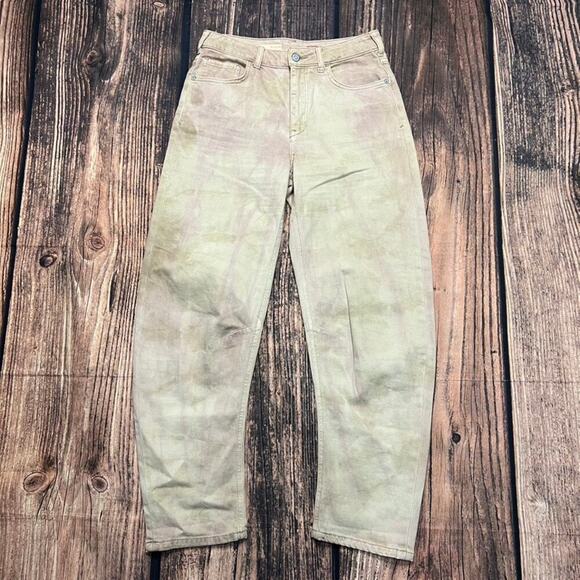 Pilcro The Bow‎ Boyfriend Jeans Women's Size 27 Multicolor Relaxed Fit Denim - Picture 4 of 8